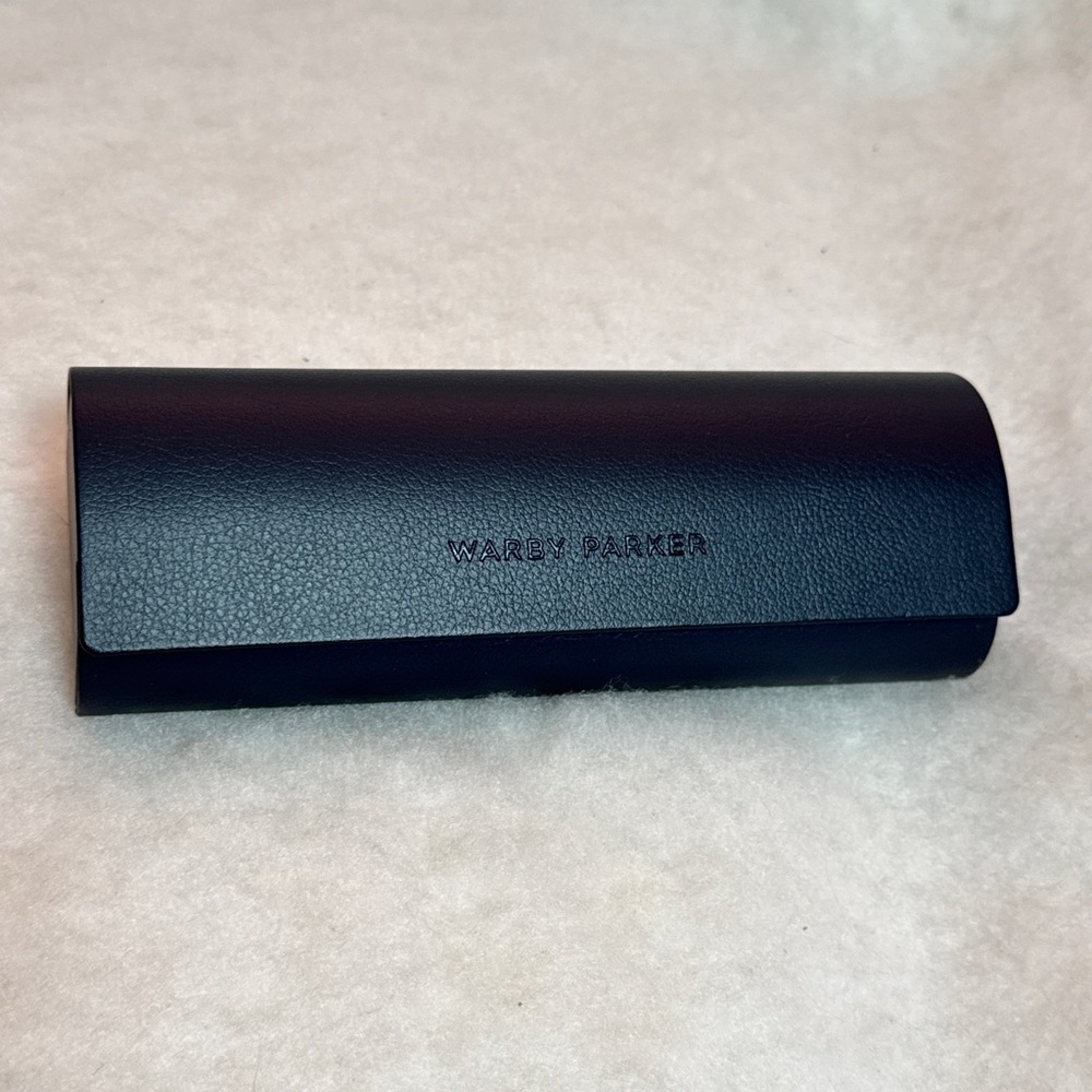 Warby Parker Glasses Case Black Eye Glass Case Protect Glasses Classic